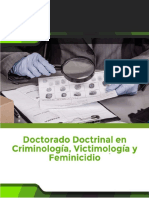 30 Doctorado Doctrinal en CriminologÃ A, VictimoÃ Ogia y Feminicidio