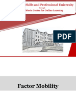 Topic-2 Factor Mobility