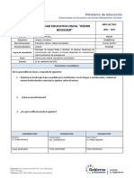 Ficha Pedagógica de LL 28 de Septiembre 3ro BGU 2022