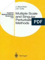 (Applied Mathematical Sciences 114) J. Kevorkian, J. D. Cole (Auth.) - Multiple Scale and Singular Perturbation Methods-Springer-Verlag New York (1996)