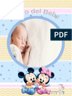 Libro Del Bebe Minnie y Minnie