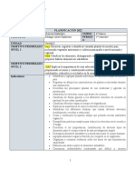 Planificaciones Nivelación Ciencias 4° Básico 2023