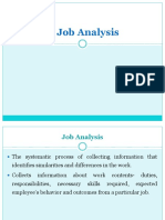 Job Analysis