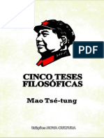 Cinco Teses Filosóficas - Mao Tse Tung