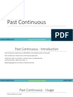 Past Continuous