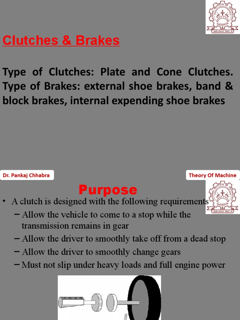 Clutch and Brakes PDF Clutch Brake