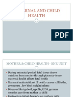 Maternal and Child Health - Ppt-For Archives