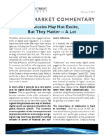 Guilds Global Market Commentary