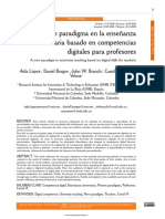 Un Nuevo Paradigma en La Enseñanza Universitaria Basado en Competencias Digitales para Profesores