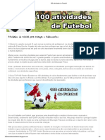 100 Atividades de Futebol