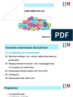 Hoorcollege Sociaal Recht Week B1 22