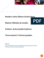 Carlos Cortina 210048823 Tarea 6