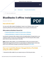 BlueStacks 5 Offline Installer - BlueStacks Support