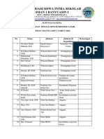 Susunan Acara Dan Panitia Pensi - Desember 2022