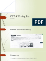 CET 4 Writing Part Paper 2.1
