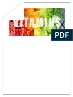 Vitamins Project Edit