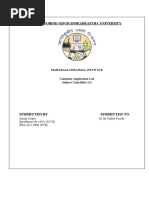 XI Main-File Computer Practical | PDF | Muhammad Ali Jinnah | Computer File