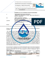 Requerimiento asistente administrativo Sub Gerencia Agua Saneamiento