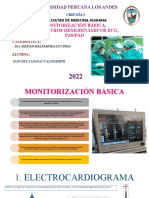 Monitorización Básica, Parámetros Hemodinámicos ECG PAS PAD