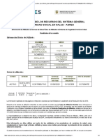 Consulta BDUA afiliado Nayibe Lizeth Contreras Castañeda