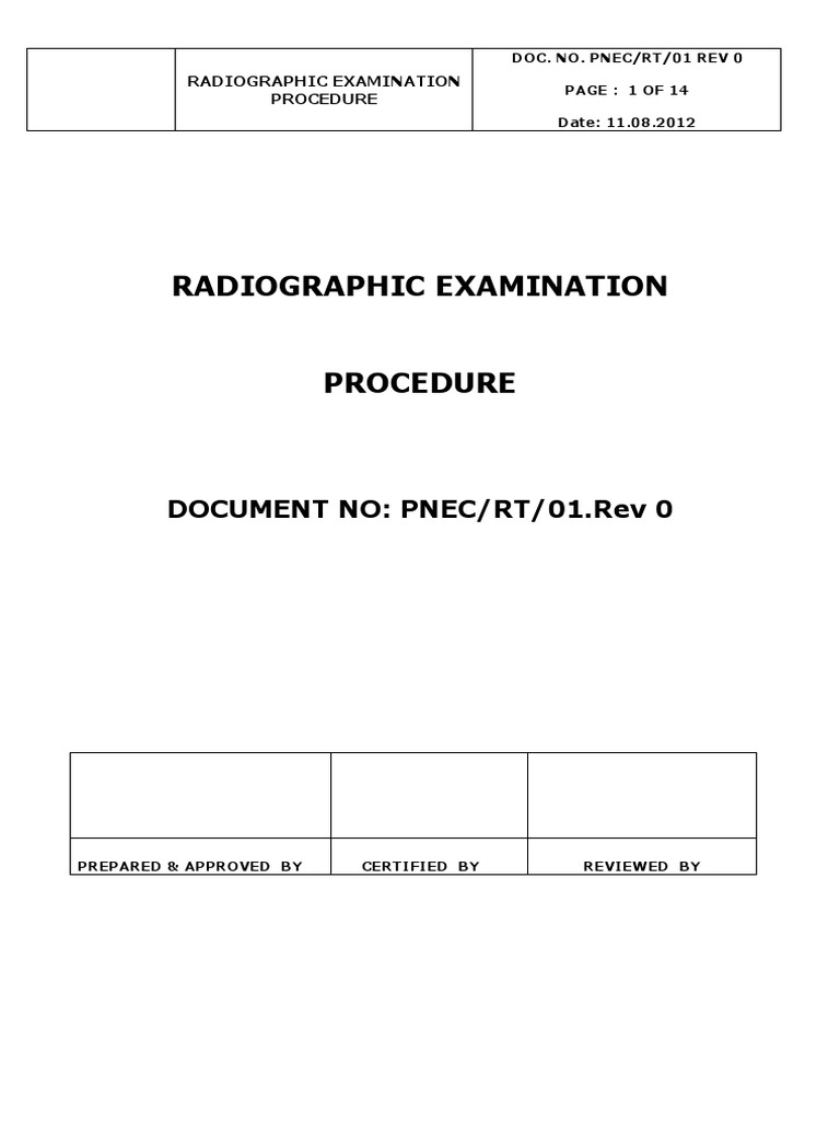 Radiographic Weld Inspection Guide | PDF | Radiography | Nondestructive ...