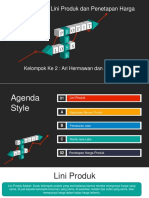Keputusan Lini Produk dan Penetapan Harga