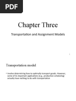 Chapter 3 Transportation and Assignment