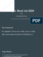 Super Bowl Ad Presentation Template