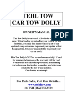 STEHL TOW CAR TOW DOLLY OwnMan (EN)