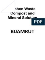 Kitchen Waste Compost and Mineral Solution