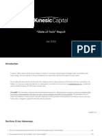 Kinesic State of Tech Report (July 2022)