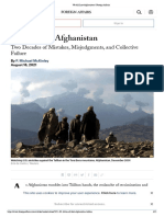 We All Lost Afghanistan - Foreign Affairs 16 August 2021