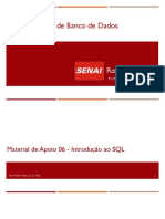 ABD - Material 06 - Introducao Ao SQL