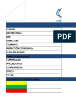 Cronograma Inspecciones 2019-2022