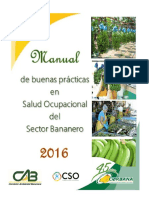 Manual de  Buenas Practicas en Salud Ocupacional del Sector Bananero