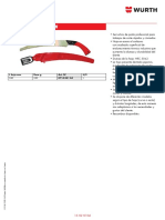 Serrucho de Poda SW: L Hoja MM Peso G Art. #U/E 0714 041 54