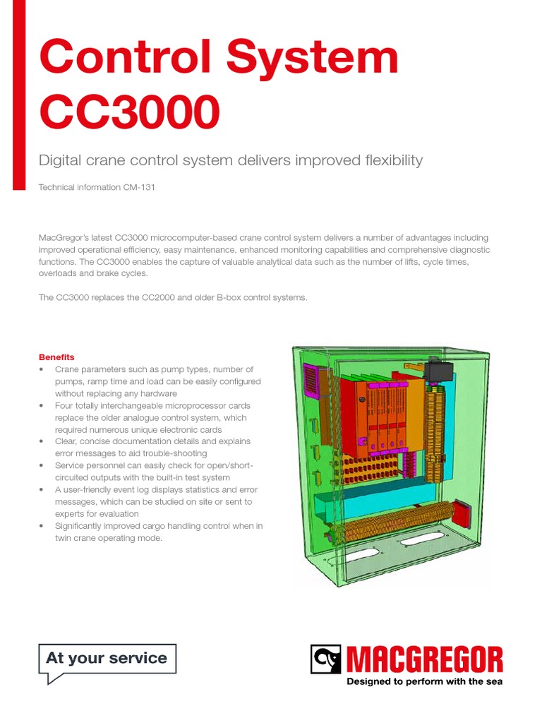Control System CC3000 PDF Crane (Machine) Pump
