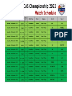 ICAS Championship Draws - Saturday 26-11-22