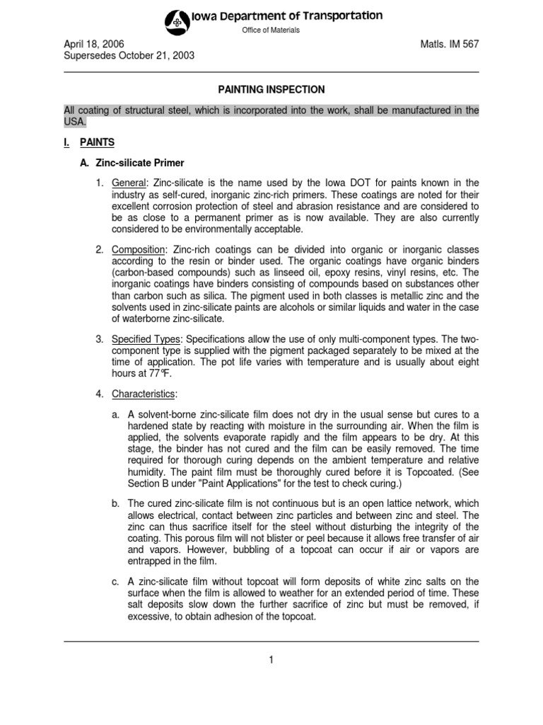 Painting Inspection Paint Abrasive