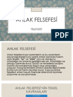 Ahlak Felsefesi-1