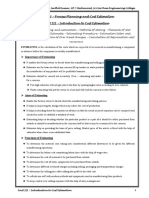 PPCE - 8793 - Unit III - Introduction To Cost Estimation