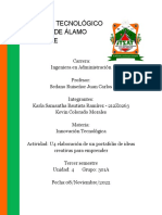 U4 Elaboración de Un Portafolio de Ideas Creativas para Emprender