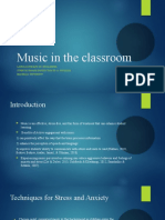 Nssa Powerpoint Presentation Music in The Classroom