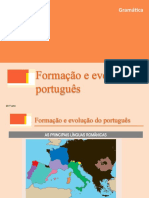 Formaao Evolucao Portugues