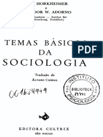 3 - Estudos Da Comunidade - Adorno e Horkheimer