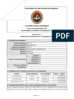 SILABO 440 INTRODUCCION A LA INGENIERIA CIVIL Ano 2021 Ciclo A