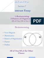 3rd Year-Contrast E, All of OneAll of The Other Pattern