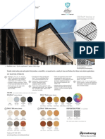 Metalworks Linear Synchro Ceiling Planks Data Sheet