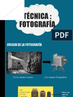 Técnica Fotografía