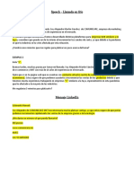 Speech Llamadas en Frío + Carta Linkedin y Correo